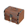thumbnail image 1 of Children's Wooden Treasure Chest With Lock, 1 of 1
