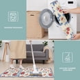 thumbnail image 6 of Pioneer Flower Floral Print Pattern Kitchen Rugs Sets Of 3,Kitchen Runner Rugs Non Skid Washable,Decorative Kitchen Floor Mats for Kitchen,Sink,Laundry,17X30 Inch + 17X47 Inch + 17X59 Inch, 6 of 6