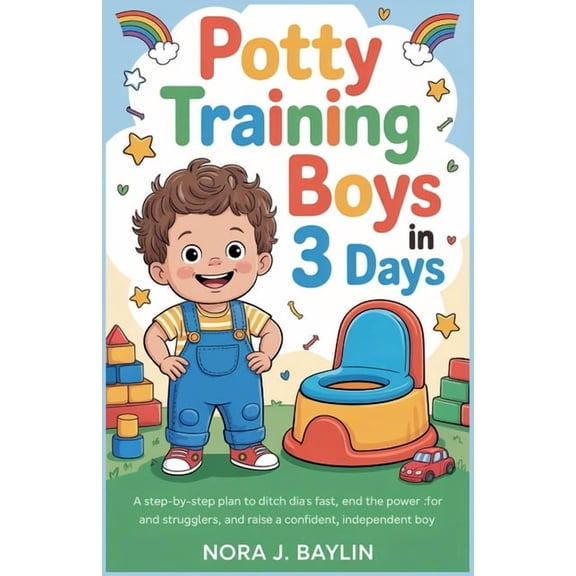 Potty Training boys in 3 days: A Step-by-Step Plan to Ditch Diapers Fast, End the Power Struggles, and Raise a Confident, (Paperback)