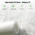 thumbnail image 4 of 12X14Ft White Gazebo Cover - All Season Waterproof Enclosure with Mesh Windows Five, 4 of 8