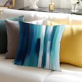 thumbnail image 7 of Blue And Grey Abstract Art Artwork Pillow Covers,Blue And Grey Abstract Art Artwork Throw Pillow Covers 24"×24" ,Living Room Sofa Couch Pillow Covers,Decorative Pillow Covers, 7 of 7