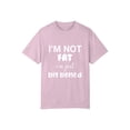 thumbnail image 3 of OdeJous Not Fat Overweight Just Big Boned Funny Thicc Thick PlusSize T-Shirt, Pink XXX-Large, 3 of 5