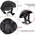 thumbnail image 3 of Casco Paintball Táctico Ajustable Para Militar Protección, 3 of 8
