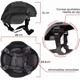 thumbnail image 3 of Casco Paintball Táctico Ajustable Para Militar Protección, 3 of 8