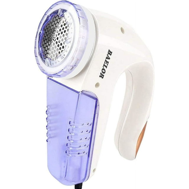 Quitapelusas eléctrico: afeitadora portátil de pelusas para telas y despelusilladora eficaz con cuchilla de acero inoxidable reemplazable para ropa y muebles