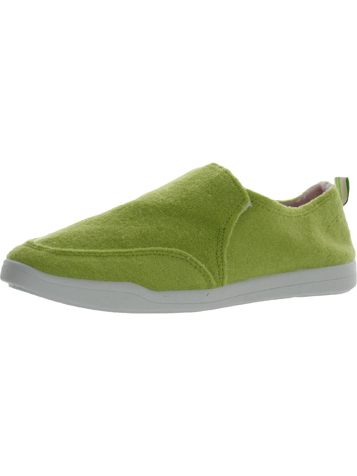 Vionic Beach Womens Malibu Terry Cloth Lifestyle Flats