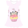 thumbnail image 1 of Verano Disney Mickey vestido nueva ropa para niños princesa vestido estampado cuello redondo tendencia Casual suelto Mickey Mouse Dress7T Gao Jinjia LED, 1 of 2