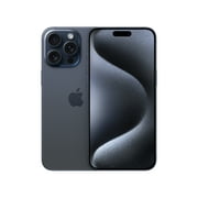 Total By Verizon Apple iPhone 15 Pro Max, 256GB, Blue - Prepaid Smartphone