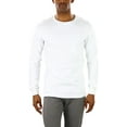 thumbnail image 3 of ToBeInStyle Men's Medium Weight Long Sleeve Waffle Knit Classic Thermal Shirt, 3 of 7