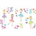 thumbnail image 3 of WallPops WPK2575 Prima Ballerina Wall Art Kit, Multicolor, 3 of 9