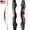 25LBS, variant on PMZ Coral Snake Takedown Traditional Recurve Bow 60" Right Hand 40lbs
