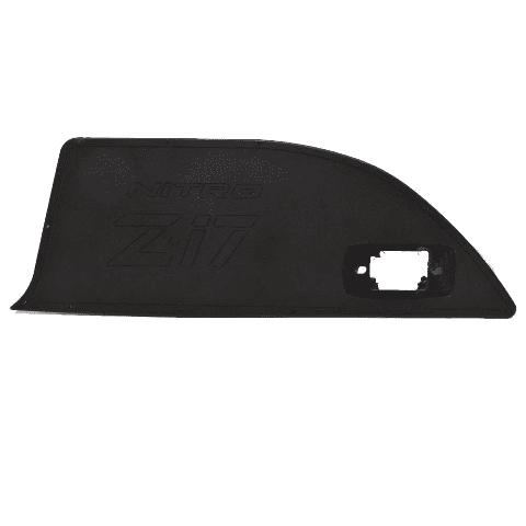 Nitro Boat Curved Bow Panel 184234 | Z17 Starboard Black