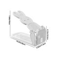 thumbnail image 3 of BAOPAI Multi-Layer Shoe Rack Organizer for Household and Dormitory Use Durable Plastic Storage Shelf with Space Efficient Design to Keep Shoes Neat and Tidy, 3 of 6