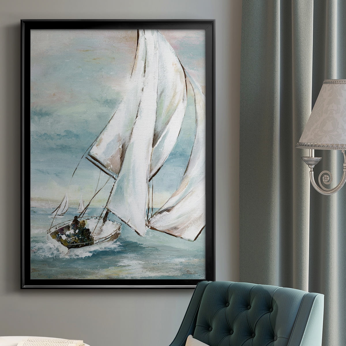 Setting Sail Premium Classic Framed Print - Ready to Hang
