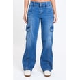 thumbnail image 3 of Women's Straight Cargo Jeans, 3 of 18