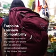 thumbnail image 4 of Mochila de viaje Osprey Farpoint Fairview Night Jungle Blue, 4 of 6