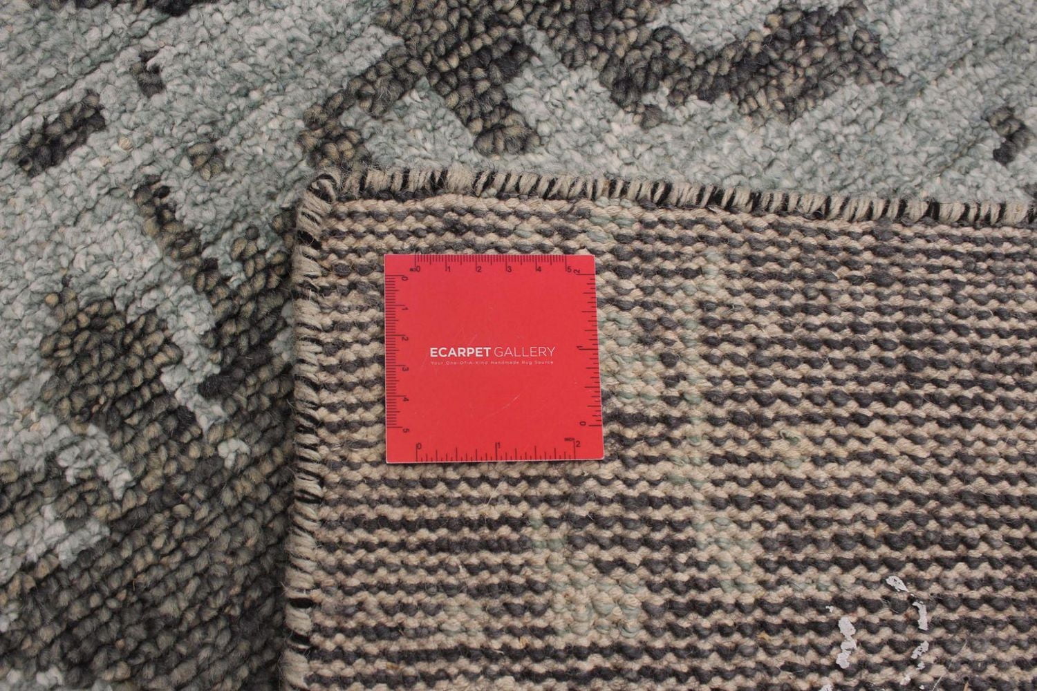 ECARPETGALLERY 5'1" x 7'10"  Transitional La Seda Hand-knotted Area Rug for Living Room, Dining Room and Bedroom in Grey