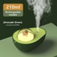 thumbnail image 3 of Humidificador de aire Mini de 1200 mAh Sprayer recargable de niebla fría con luz nocturna Oficina de difusor de aceite esencial de luz 210 ml Inevent HA059293-00B, 3 of 7