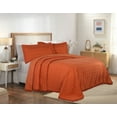 thumbnail image 5 of Superior 2 Piece Remi Cotton Blend Bedspread Set, Rust, Twin, 5 of 10