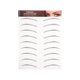 thumbnail image 1 of Tatuaje de cejas de simulación de ofertas únicas para mujeres 1 pieza hojas de sauce, negro, 1 of 5