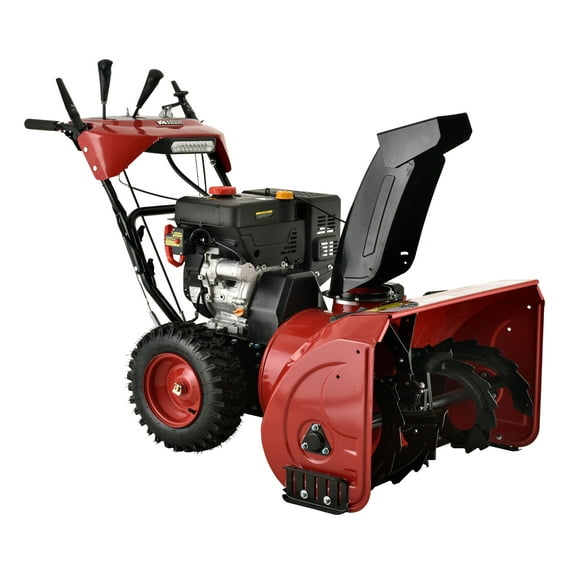 AmicoPower 28 inch Two-Stage Electric Start Gas Snow Blower