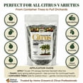 thumbnail image 6 of Old Cobblers Farm™ Wicked Organics Organic Citrus Fertilizer - Balanced Nutrition for All Citrus Types, Supports Healthy Roots, Green Foliage & Flavorful Fruit (5 lbs|10lbs|15 lbs|20lbs) (10lbs), 6 of 12