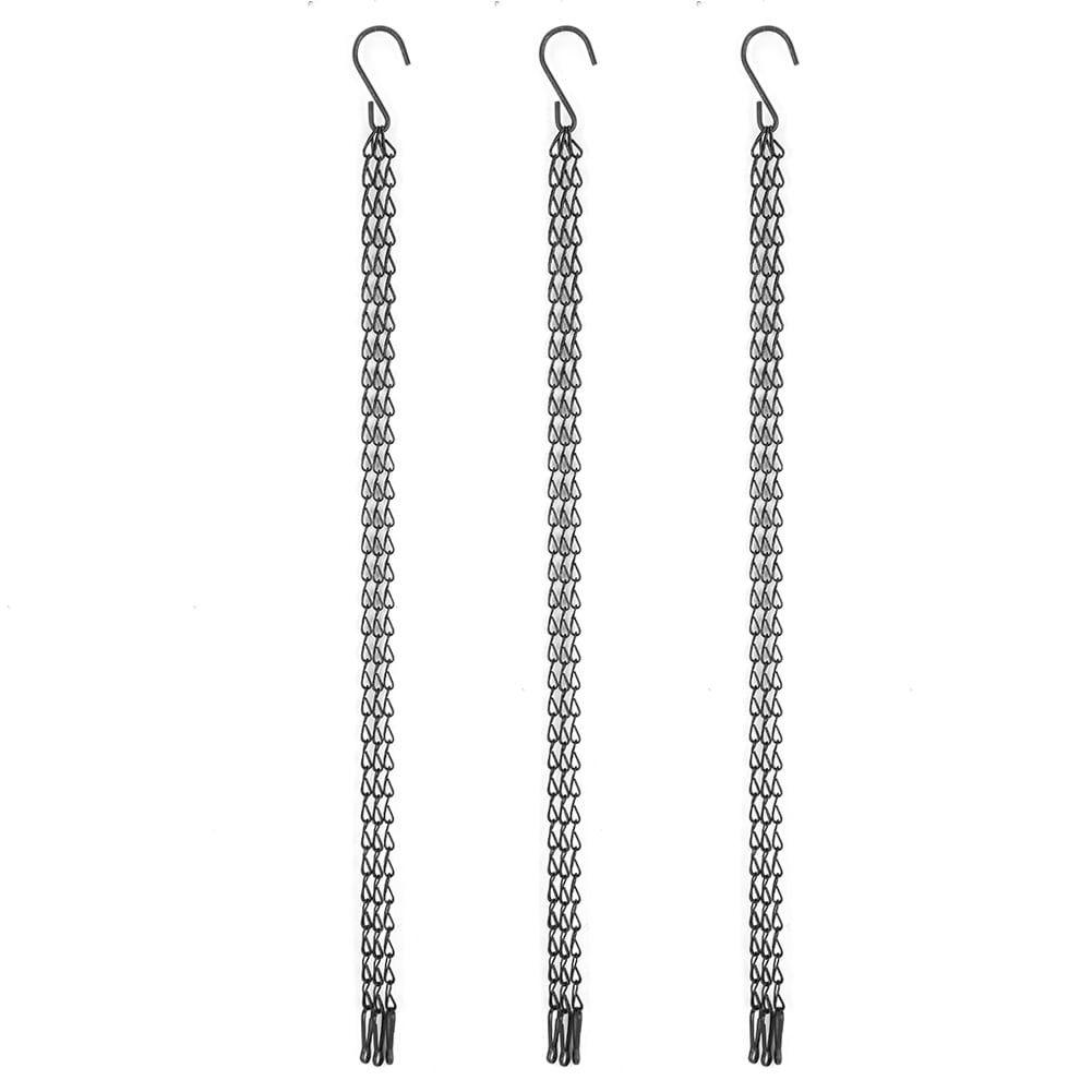 Black With Hanging Chain Hook Wall Mount Ceiling Hooks, Hanging Chain