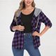 thumbnail image 1 of Neewe Sweatshirt for Women Casual Long Sleeve Lightweight Coats Full Zip Up with Pockets Trendy Outfits, 1 of 5