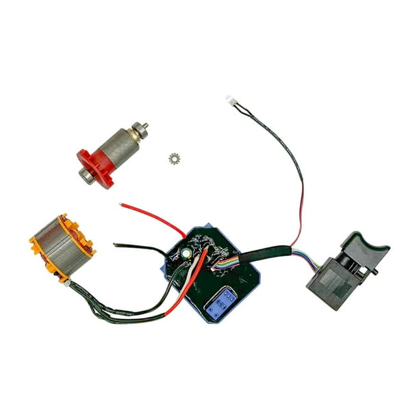 3820 Ingeniero eléctrico Conjunto de motor sin escobillas 12 dientes de alta potencia eficiente, profesional, reemplazar piezas, placa de control