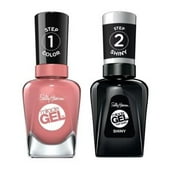 (Bundle) Sally Hansen -Miracle Gel -Mauve-olous -0.5 -fl oz and Sally Hansen Miracle Gel Nail Color, Top Coat, 0.5 fl oz
