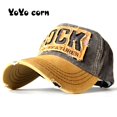 thumbnail image 2 of YOYOCORN-gorra de béisbol con bordado de letras para hombre y mujer, sombrero para el sol, estilo europeo, unisex Fivean unisex, 2 of 2