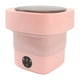 thumbnail image 4 of Lavadora portátil Ticfox 6,5 L plegable para ropa interior enchufe estadounidense 100-240 V rosa, 4 of 14