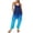 Blue, variant on Baqcunre Jumpsuits for Women Womens Loose Casual Sleeveless Spaghetti Strap Jumpsuits Stretchy Wide Leg Rompers with Two Pockets Jumpsuits for Women Dressy One Piece Jumpsuits for Women