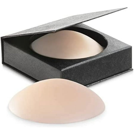 Nippies Nipple Cover - Sticky Adhesive Silicone Nipple Pasties - Reusable Pasty Nipple Covers for Women with Travel Box-Small (Fits A-C Cups)