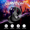 thumbnail image 4 of CURVD Live Stylish High-Fidelity Concert Earplugs for Live Events up to19 dB Noise Reduction, 5 Tip Sizes & Carry Case (Black), 4 of 5