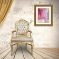 thumbnail image 3 of Combs, Joyce 20x24 Gold Ornate Wood Framed with Double Matting Museum Art Print Titled - Magenta Dream I, 3 of 4