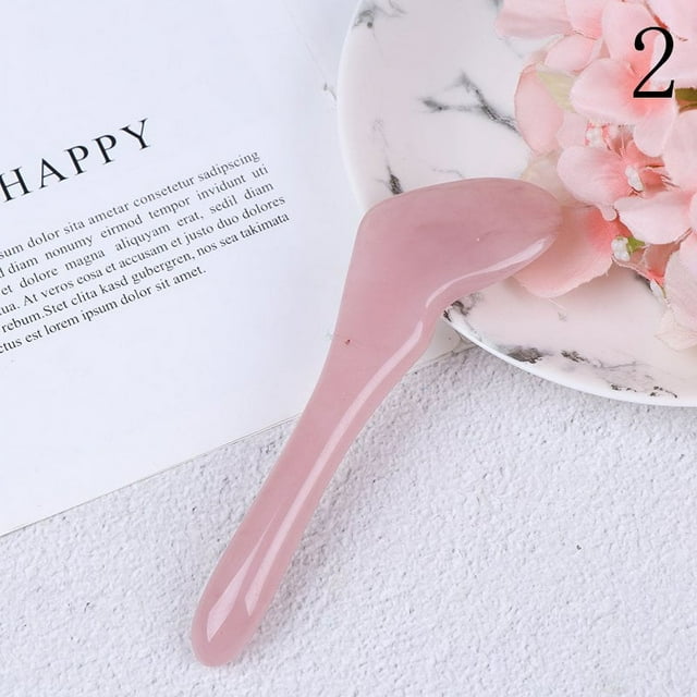 Natural Synthetic Resin Guasha Massage Face Tool Gua Sha Board Body Massager