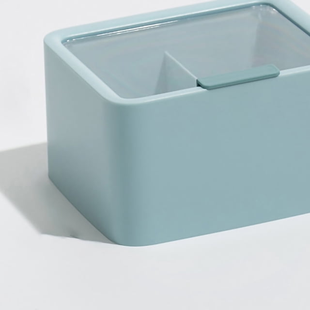 Caja de almacenamiento transparente, caja de almacenamiento de lápiz labial, caja de almacenamiento de lápiz labial grande, caja de almacenamiento de doble capa, valor inmejorable