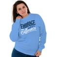thumbnail image 4 of Embrace Differences Autism Awareness Sweatshirt for Men or Women Brisco Brands M, 4 of 6