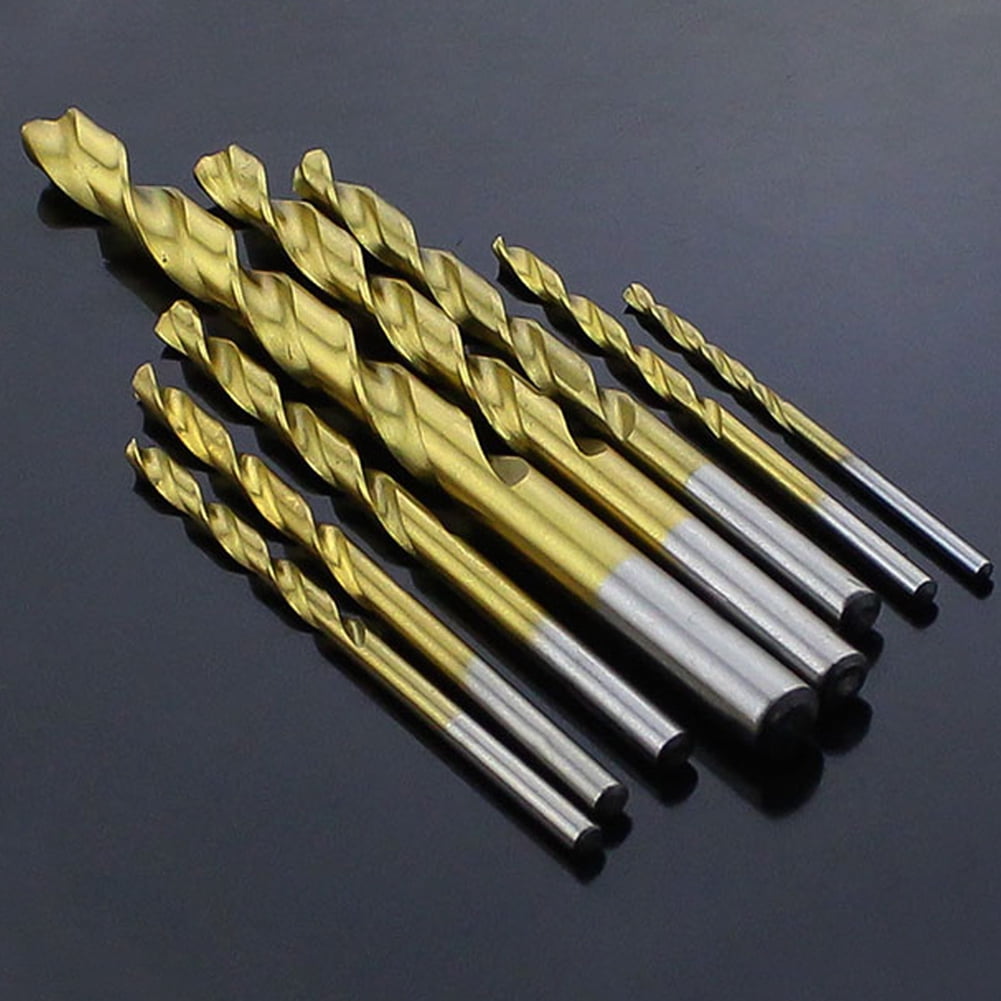 50 in 1 Titanium Coated HSS High Speed Steel Drill Bit Set Tool 1/1.5/2/2.5/3mm 50 in 1 Titanium Coated HSS High Speed Steel Drill Bit Set Tool 1/1.5/2/2.5/3mm