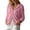 *Pink, variant on Women's Lightweight Hooded Button Cardigan , Casual Long Sleeve Drawstring Tops For Women , Ladies' Slim Fit Open Front Jackets,Wine,S-2XL