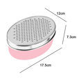 thumbnail image 2 of Lemon Grapefruit，Cheese Nutmeg Chocolate Razor Sharp， Stainless Steel Grater, 2 of 5