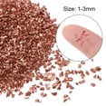 thumbnail image 2 of Unique Bargains 50g Éclats de Verre Écrasé 1-3mm, Rouge Clair, 2 of 5
