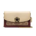 thumbnail image 2 of Bolso bandolera Parker Ladies Camellia de lona revestida y piel, 2 of 4