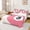 Hotpink White Brown, variant on jejeloiu Sport Billiard Print Twin Sheet Sets,Kids Ball Games Bedding For Teens 3-Piece