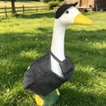 thumbnail image 4 of Lzobxe Porch Goose Clothes, Outdoor Garden Gooses Clothes for Cement or Plastic Statue, Yard Costume Set for Patio Lawn Entrance Decoration, 4 of 6