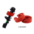 thumbnail image 3 of EIMELI 2Pcs Auto Car Vehicle Shock Absorber Buffer Spring Bumper Cushion, 3 of 7