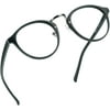 LifeArt Blue Light Blocking Glasses, Anti Eyestrain, Computer Reading Glasses, Gaming Glasses, TV Glasses for Women Men, Anti Glare (Black, +1.75 Magnification)