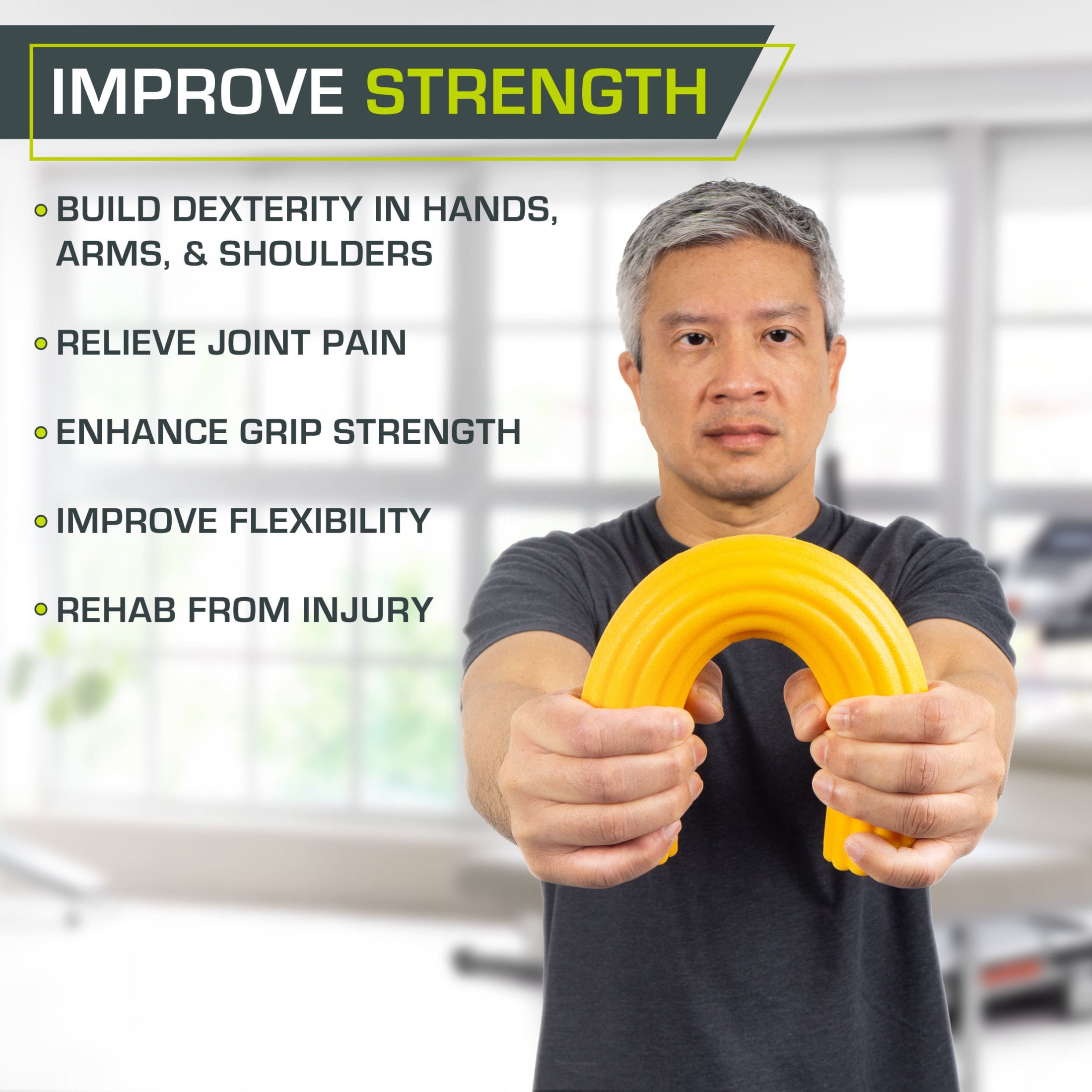 ProsourceFit Flex and Twist Bars Sets and Singles for Occupational Therapy of Joint Injury