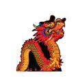 thumbnail image 1 of Advanced Graphics 2863 51 x 45 in. Chinese New Year Night Dragon Cardboard Cutout Standup, 1 of 1
